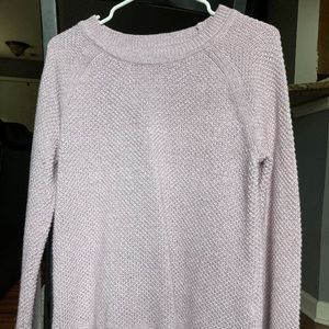 Light purple,warm sweater